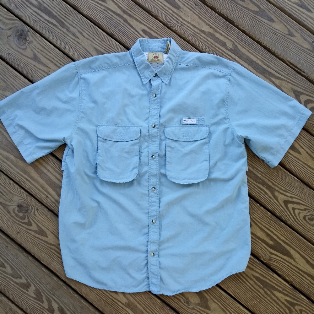 Joe Marlin performance vented fishing shirt Large